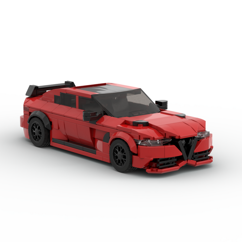 Lego Set City - Moc Hız Giulia GTAm Racer Arabalar