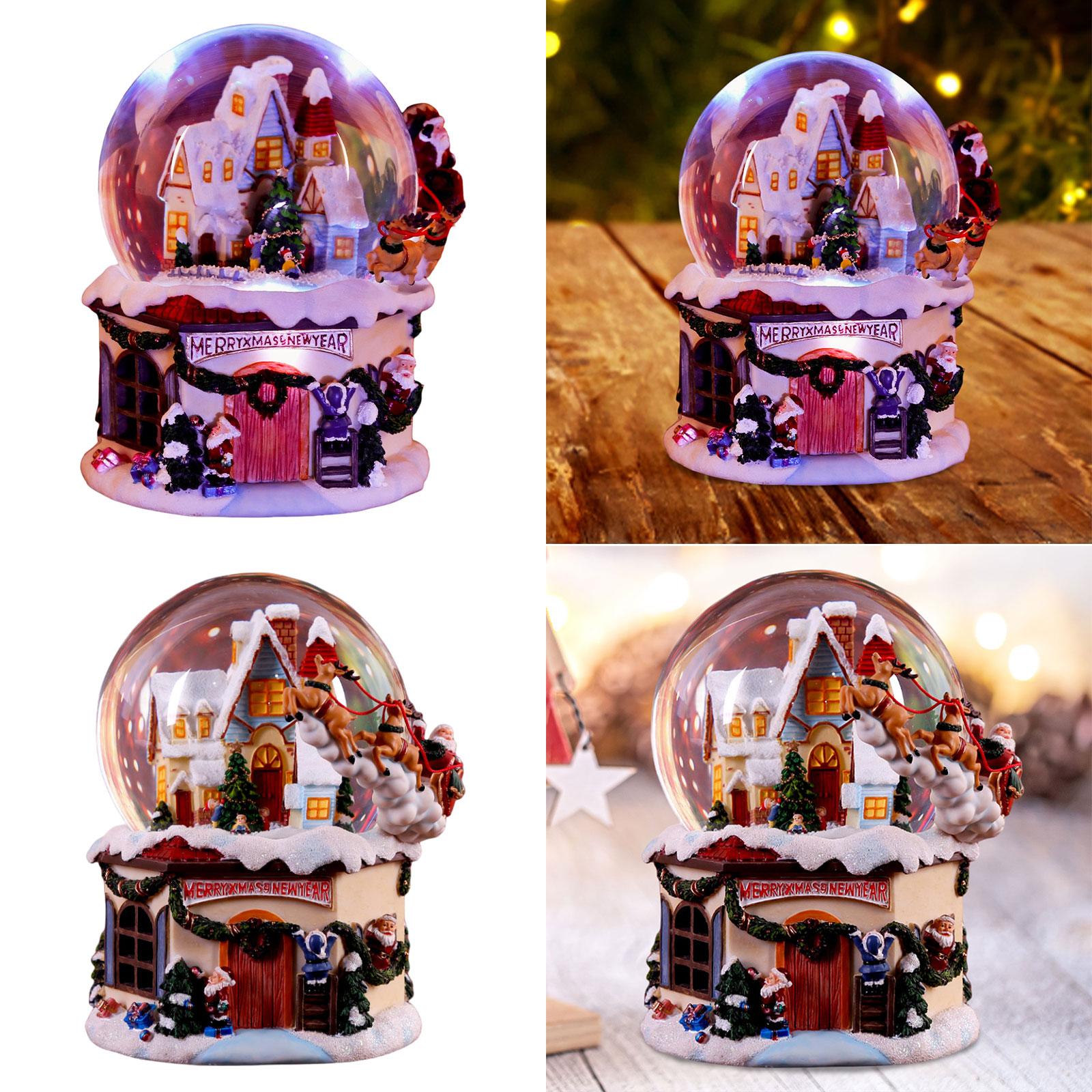 Snow Globe Musical - Dönen Müzik Kutulu Kar Küresi Müzikli
