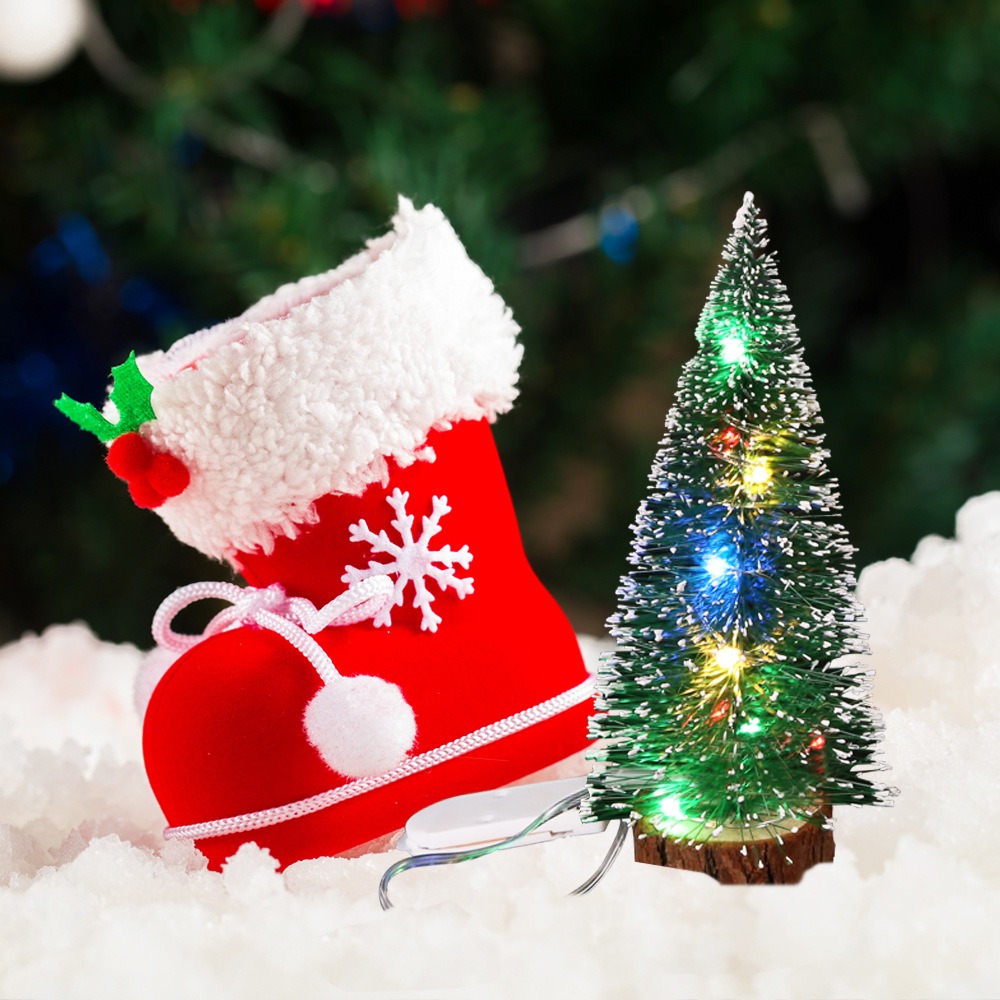 Christmas Tree Artificial - Yaratıcı 20/25/30/40 cm Mini Noel Ağacı