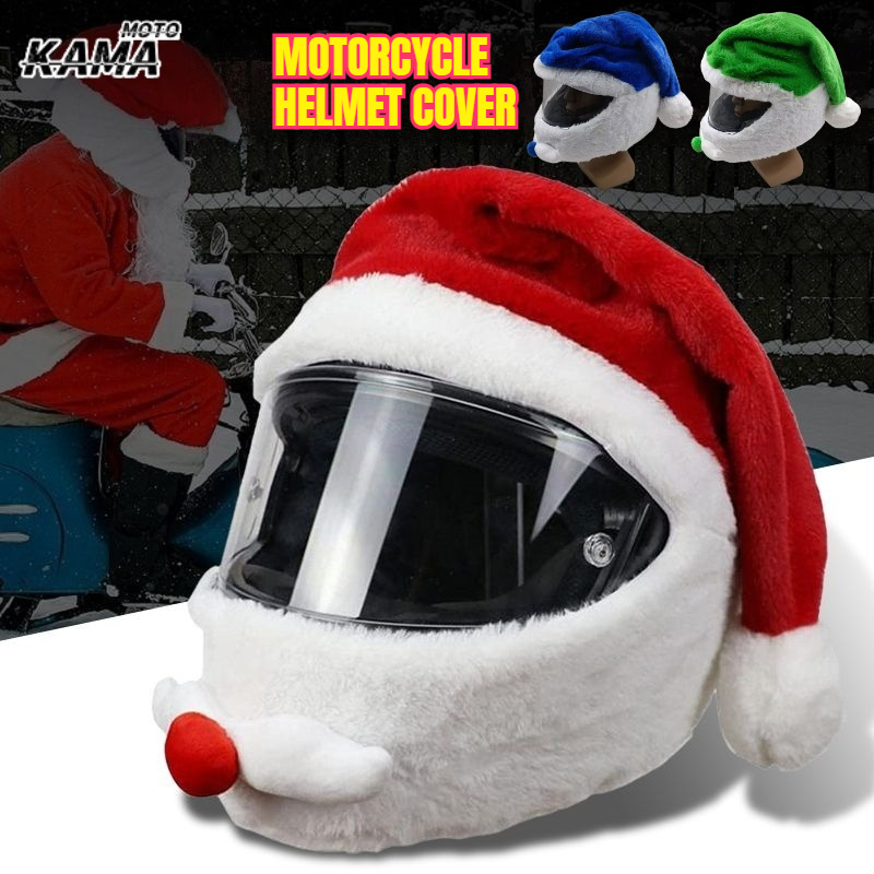 Santa Hat Plush - Noel Baba Kask Kılıfı Peluş Noel