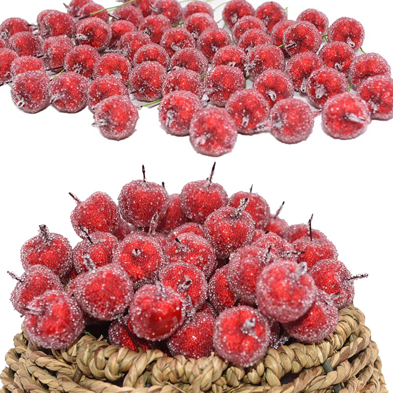 10/30/50 adet yapay noel meyve - Christmas Wreath Fake incelemesi ve fiyatı