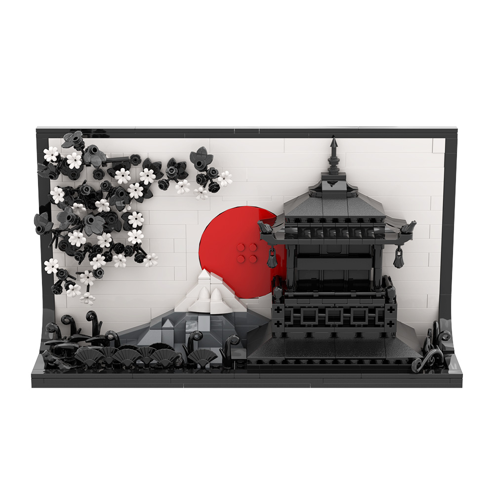 MOC Japon Sanatı 3D Resim Serg - Lego Set City incelemesi ve fiyatı