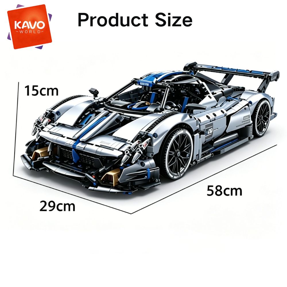 KAVOWORLD 3526 Parça Gümüş Mav - Lego Set Technic incelemesi ve fiyatı