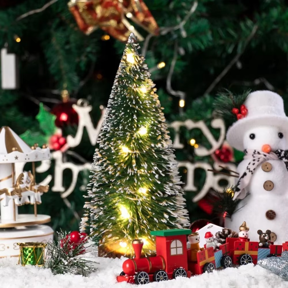 Yaratıcı 20/25/30/40 cm Mini N - Christmas Tree Artificial incelemesi ve fiyatı