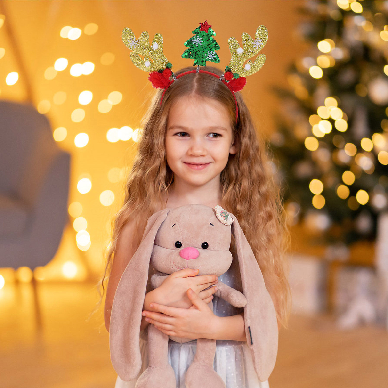 2 adet sevimli ren geyiği kafa - Reindeer Antlers Headband incelemesi ve fiyatı