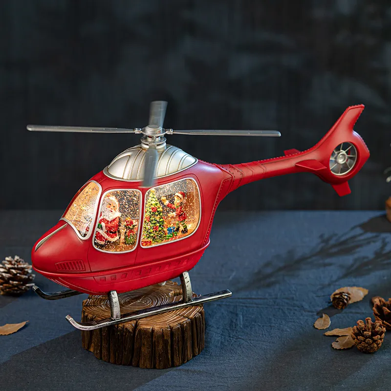 Dönen Helikopter Müzik Kutusu  - Snow Globe Musical incelemesi ve fiyatı