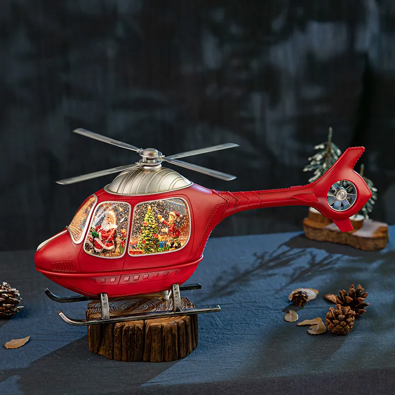 Dönen Helikopter Müzik Kutusu  - Snow Globe Musical incelemesi ve fiyatı