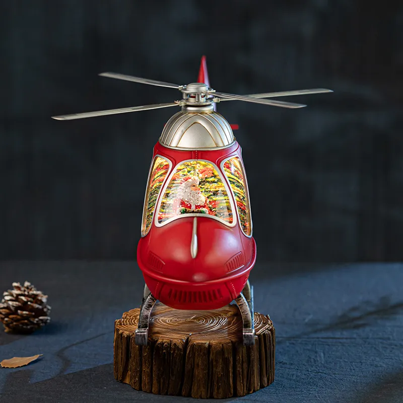 Dönen Helikopter Müzik Kutusu  - Snow Globe Musical incelemesi ve fiyatı