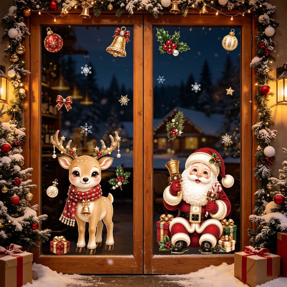 Noel 2027 Yeni Pencere Çıkartm - Snowflake Window Decal incelemesi ve fiyatı