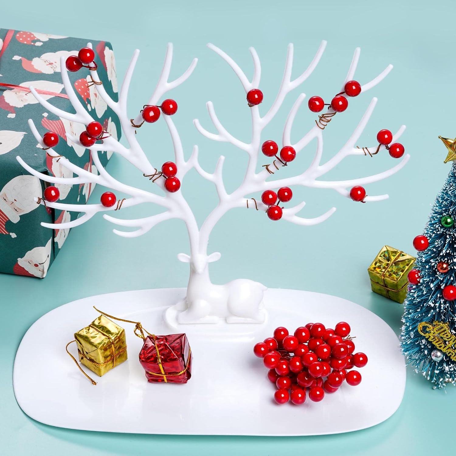 Yapay Holly Meyveleri Mini 10  - Christmas Wreath Fake incelemesi ve fiyatı
