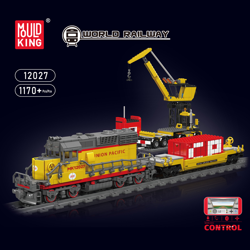 Mould King 12027 Teknik Tren O - Lego Set Technic incelemesi ve fiyatı